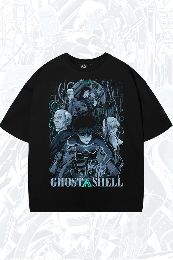 Оверсайз футболка Призрак в доспехах